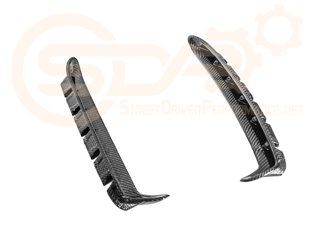 2015-20 FORD MUSTANG | CARBON FIBER FRONT SIDE FENDER VENT COVER